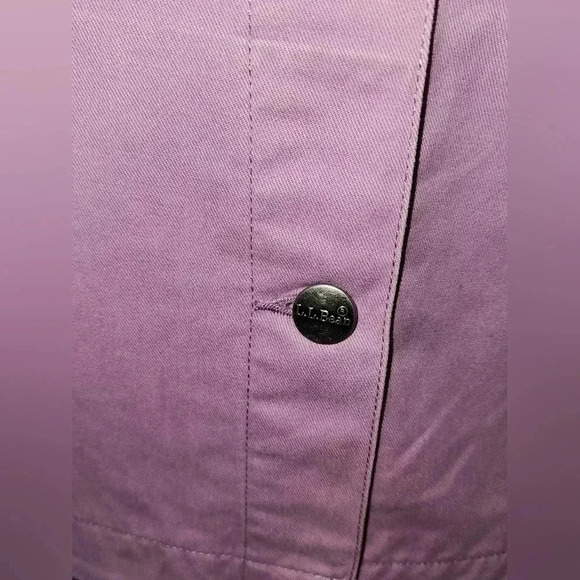 L.L. Bean cotton jacket size large - Picture 3 of 8